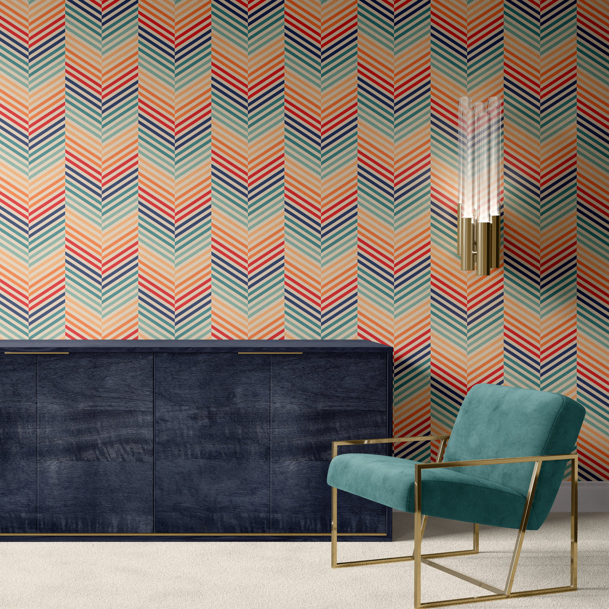 Retro Chevron - Sporty
