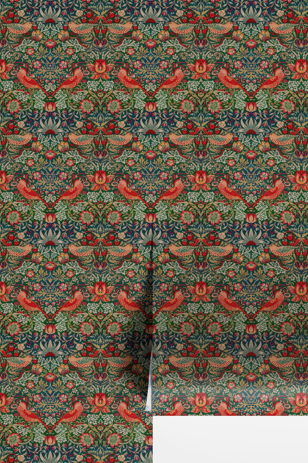 Strawberry Thief by William Morris - Green