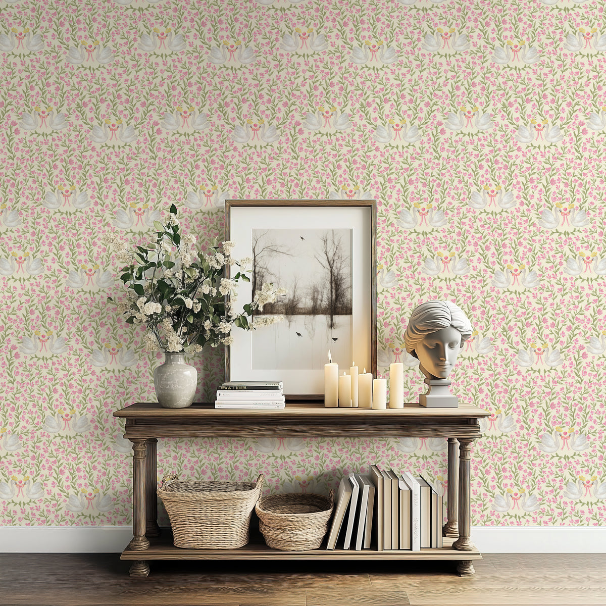 Swan Blossom - Butter Yellow