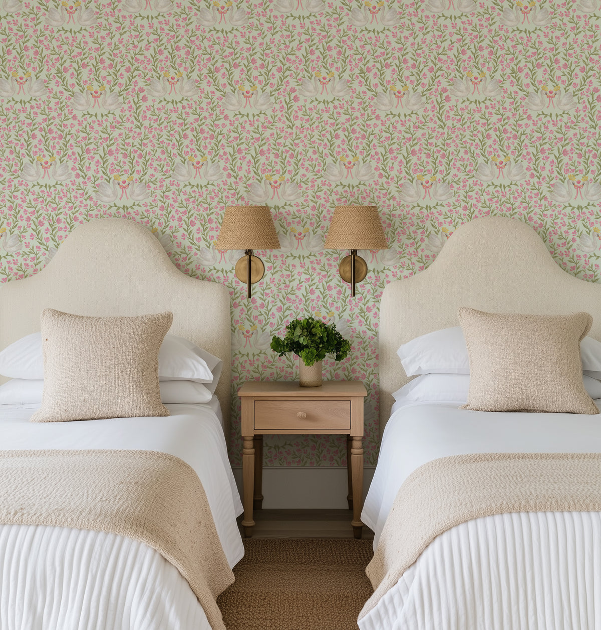 Swan Blossom - Green