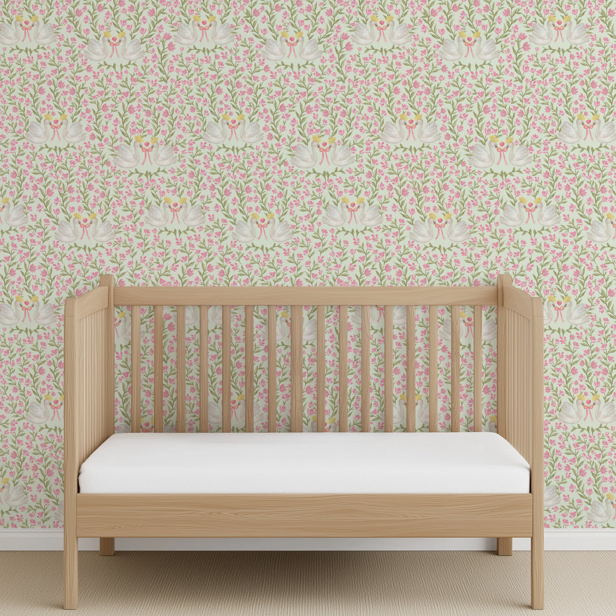 Swan Blossom - Green