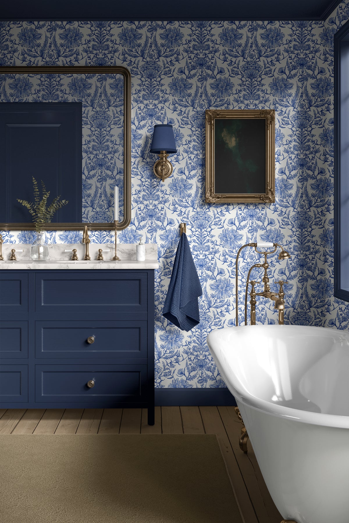 Chinoiserie Botany - White