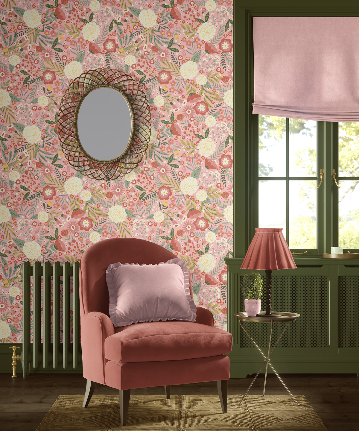 Wildflower Dreams - Pink and Red