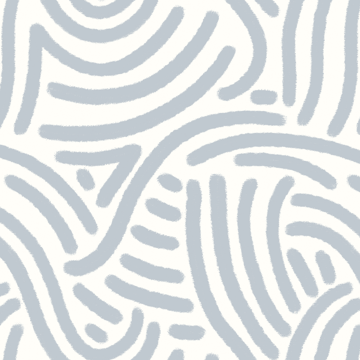 Abstract Strokes - Blue