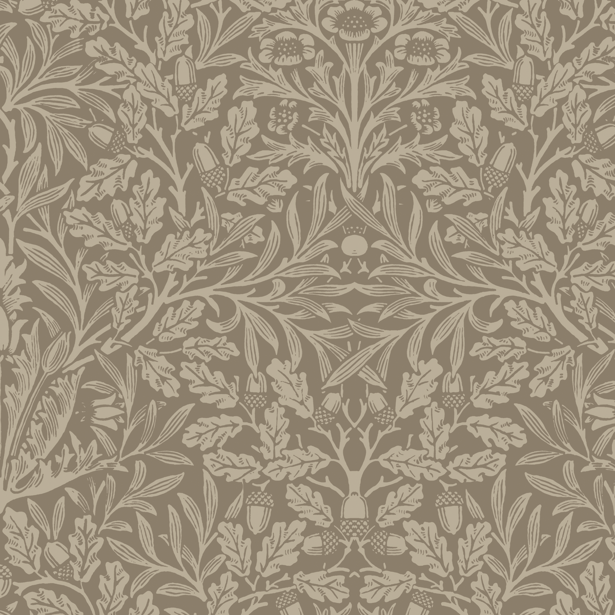 Pure Acorn by William Morris - Sage