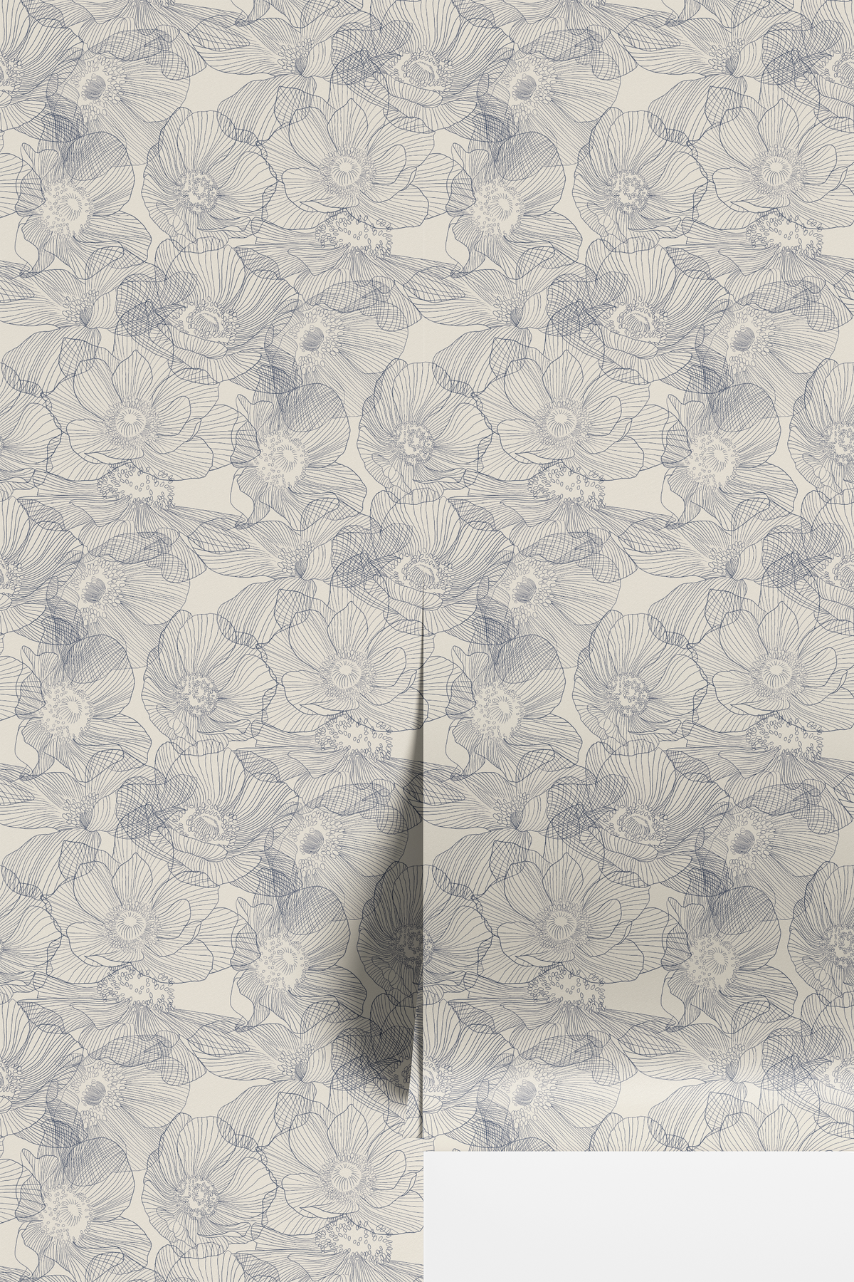 Anemones - Blue & White