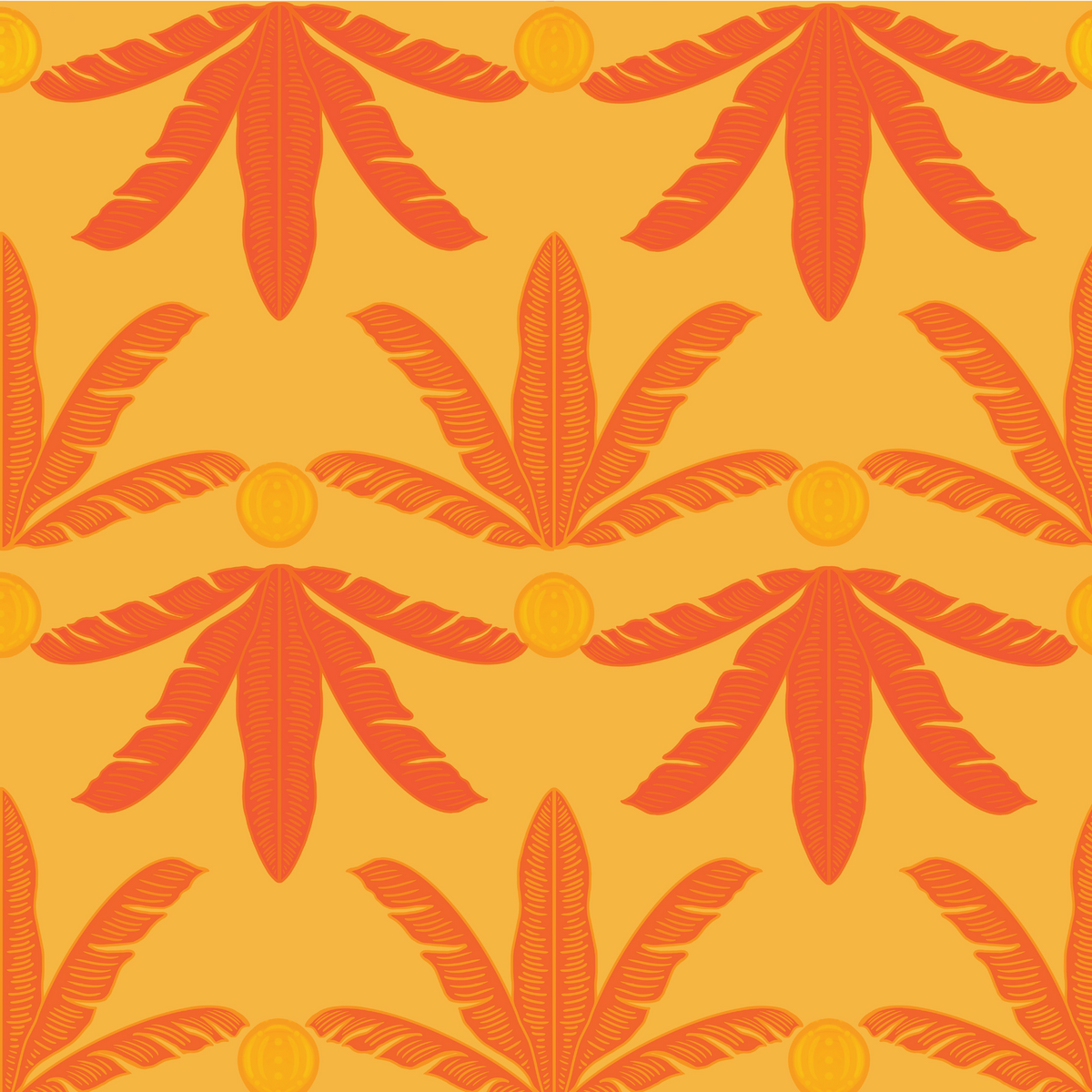 Banana Plants - Orange