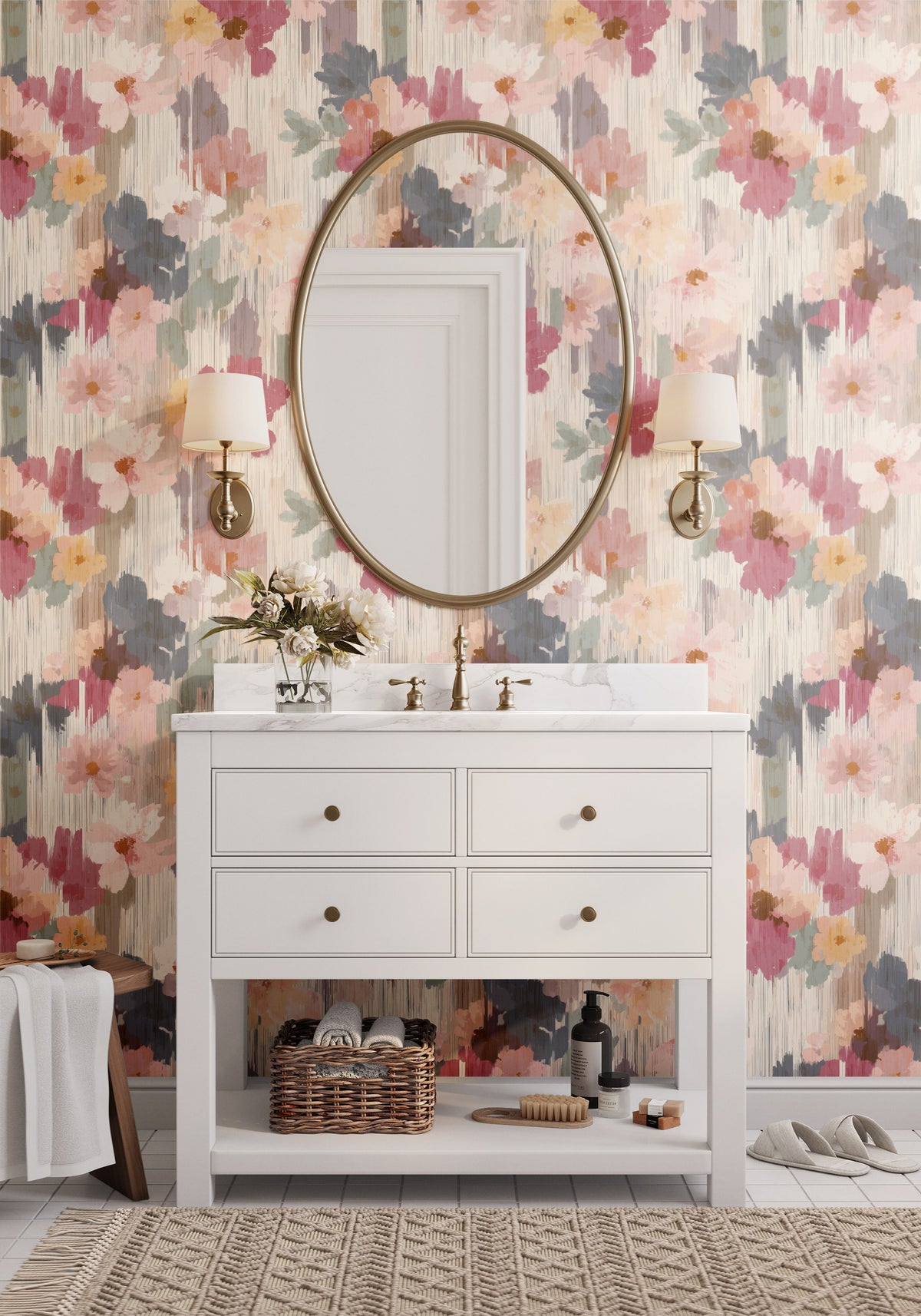 Ikat Floral