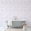 Livy Wallpaper in Lavender