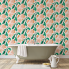 Irises Wallpaper in White X Juliana Tipton