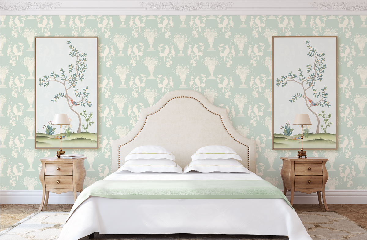Blue Chinoiserie Duo