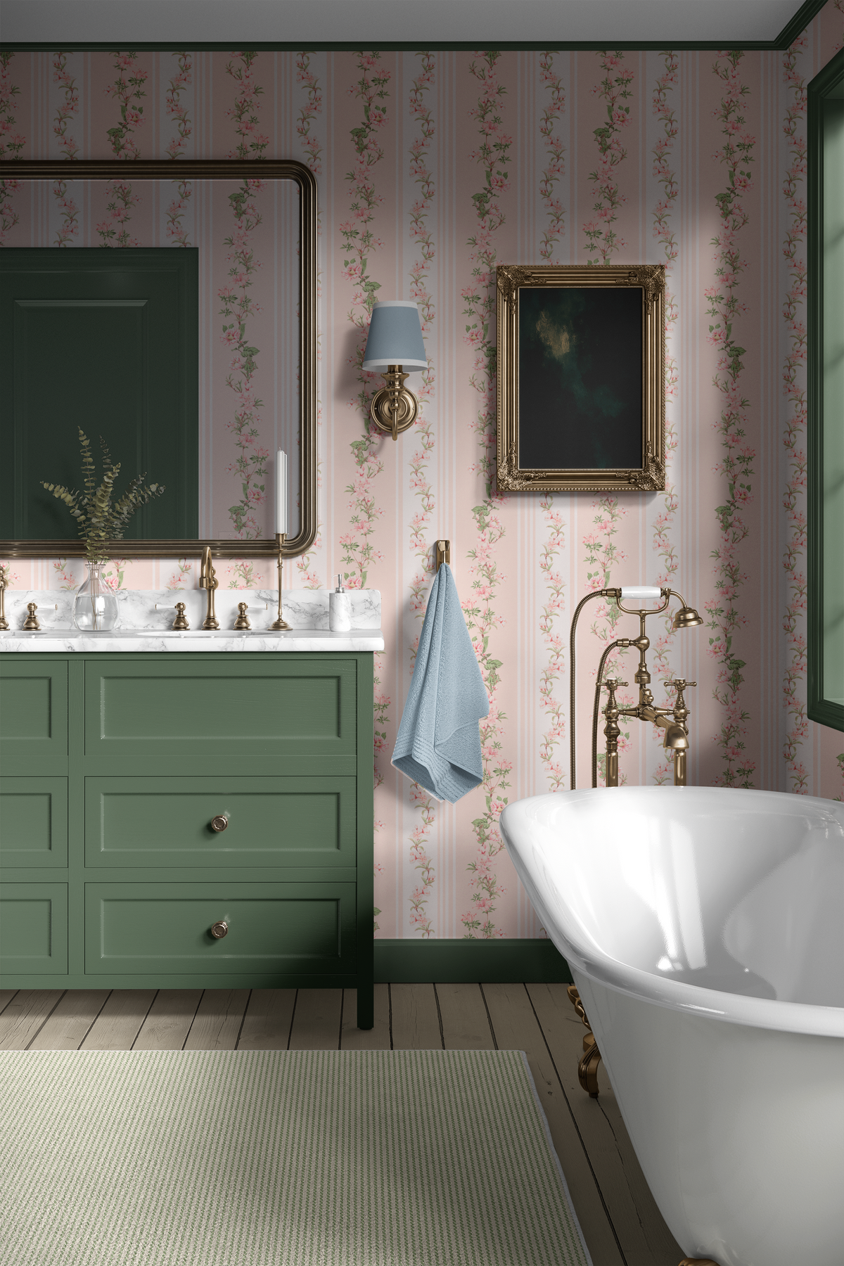 Blooming Branches and Cottage Charms - Pink
