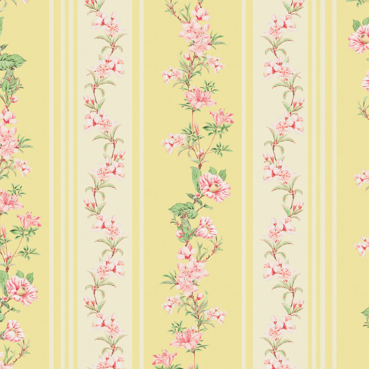 Blooming Branches and Cottage Charms - Yellow
