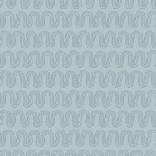  Sayulita Wallpaper in Blue X Rochelle Renee