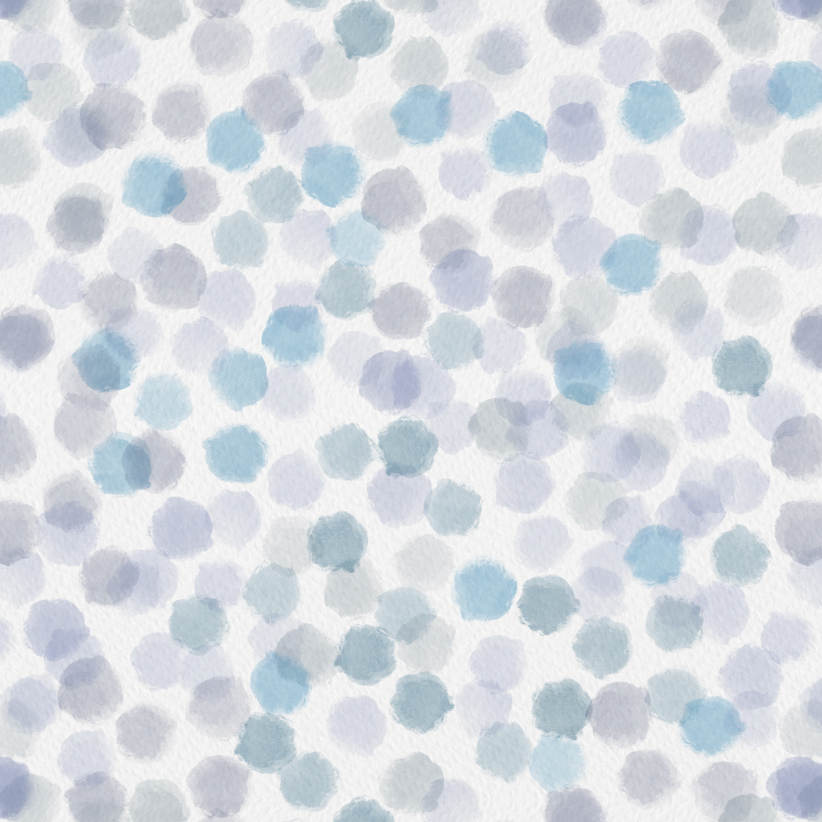 Watercolor Polka Dots