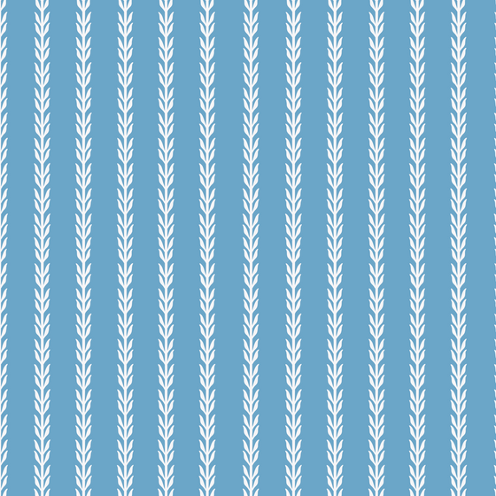 Birch Wallpaper in Blue