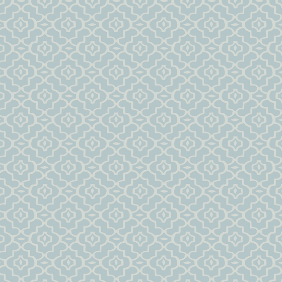 Marrakech Wallpaper in Blue  X Rochelle Renee