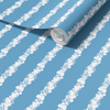 Gemma Wallpaper in Blue X Kate Clay