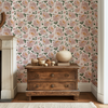 Blushing Peonies Wallpaper in Pink by Sabina Maria