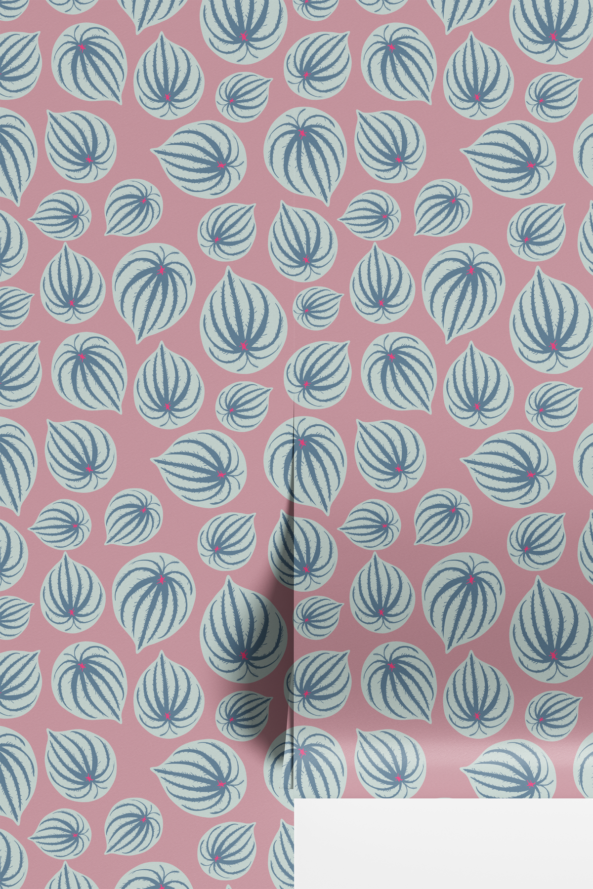 Bold Leaves - Blush