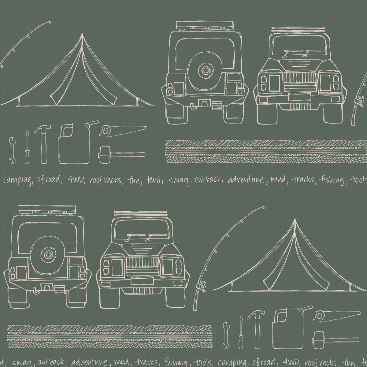 Camping - Green