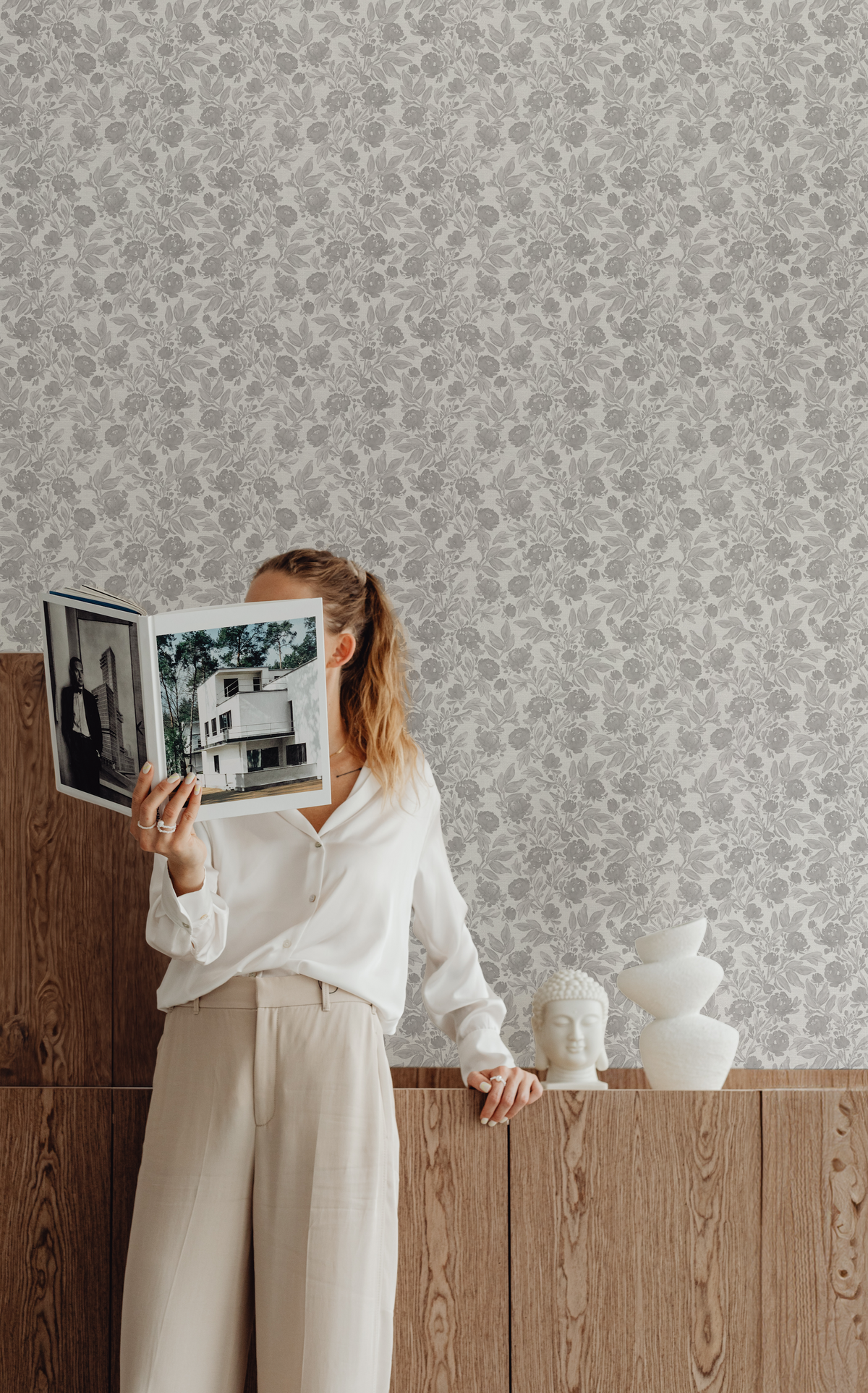 Climbing Roses - White Grey