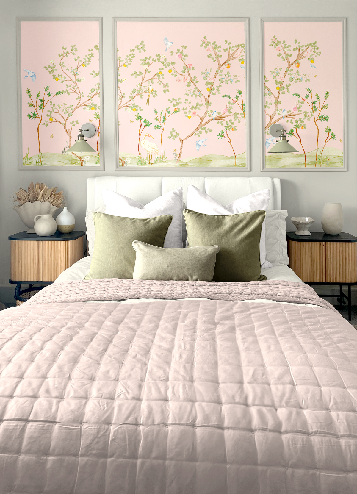 Charming Birds Mural