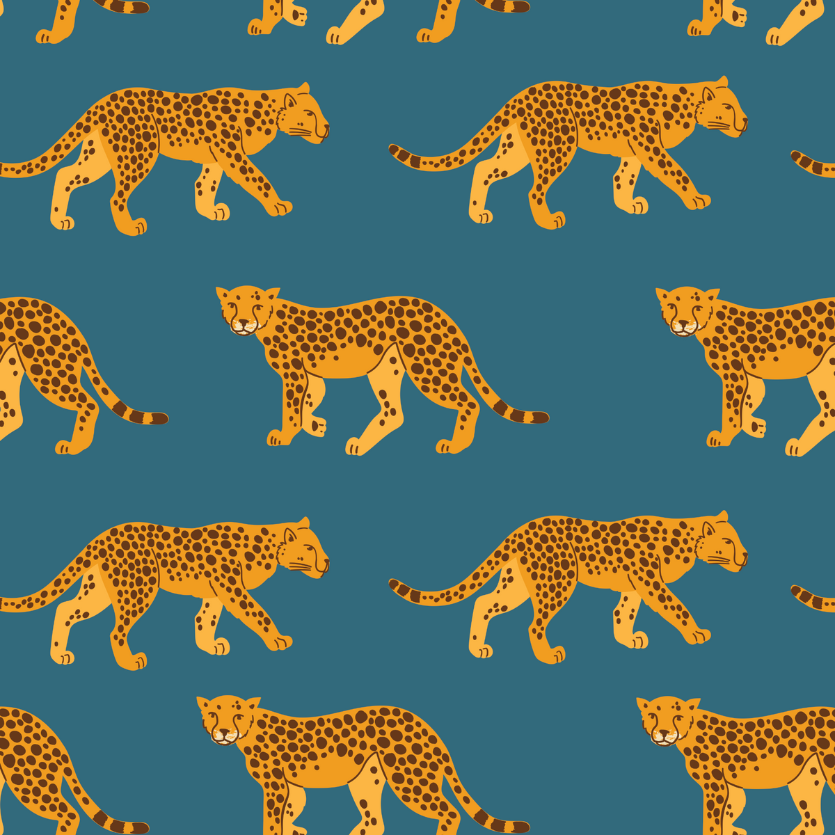 Cheetahs - Blue