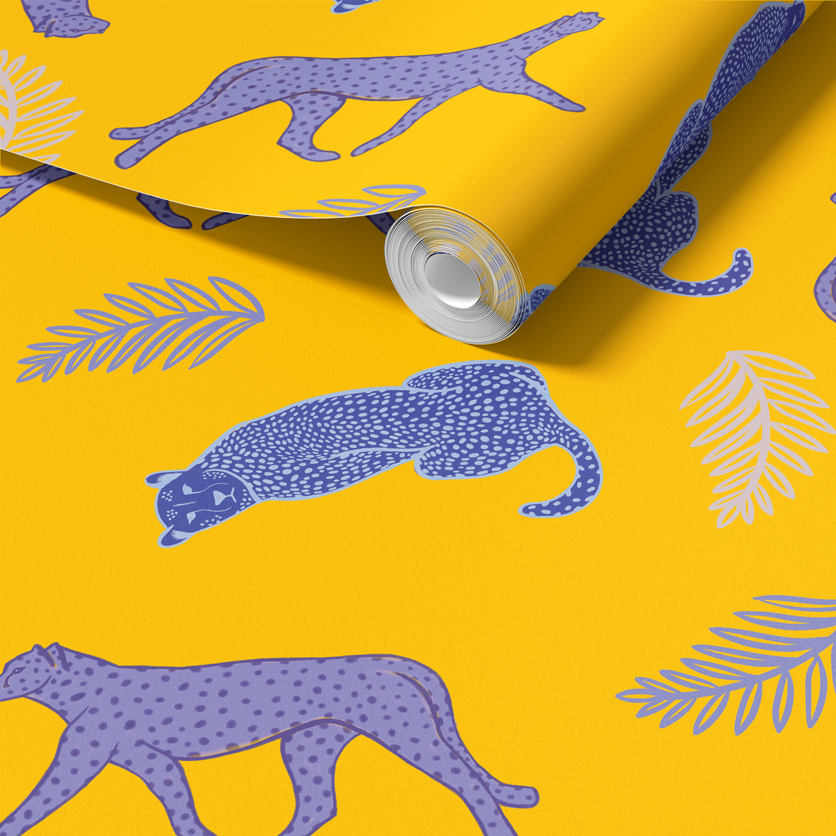 Cheetahs in the Wild - Yellow