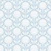 Block Print Chrysanthemum Blue X Presutti Designs