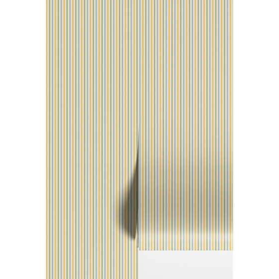 Candy Stripe - Blue & Yellow