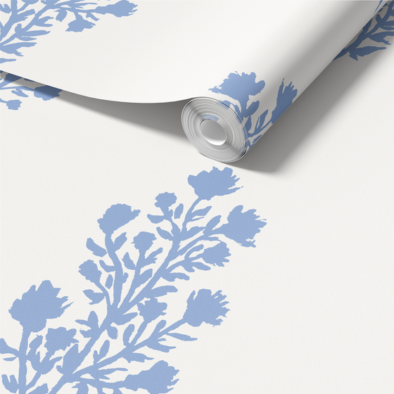 Julieta Floral Wallpaper in Cream by Sabina Maria