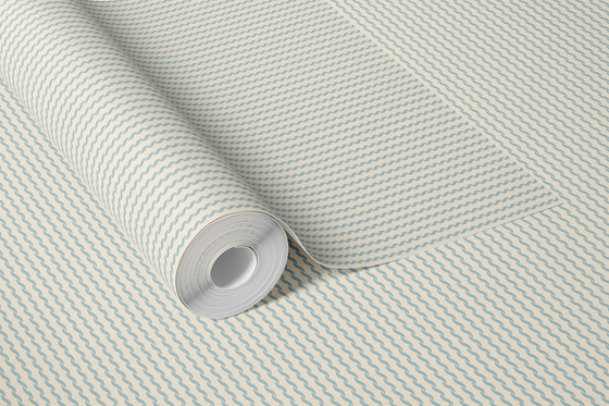 Curly Carousel Stripe - Blue