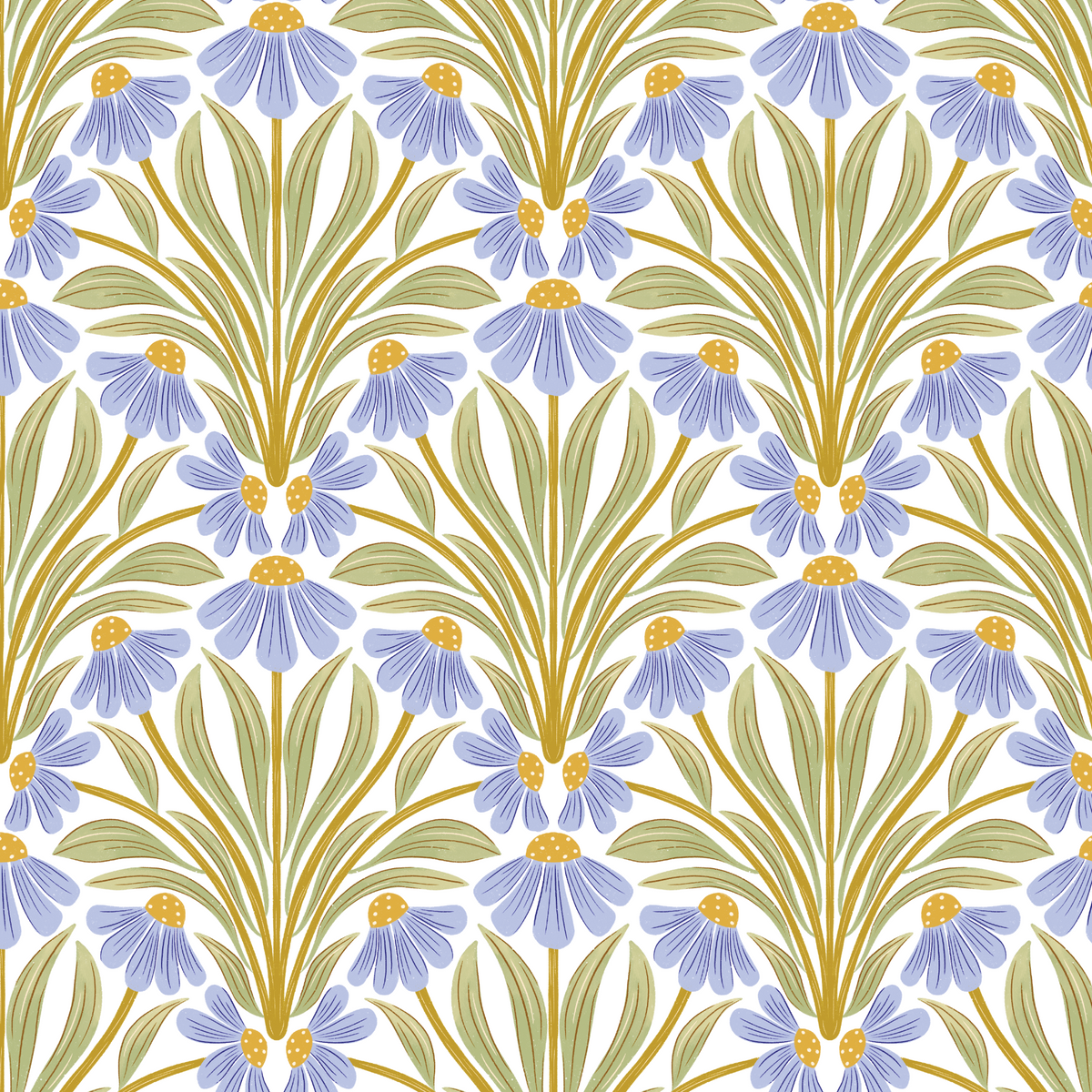 Daisies Bouquet - Blue