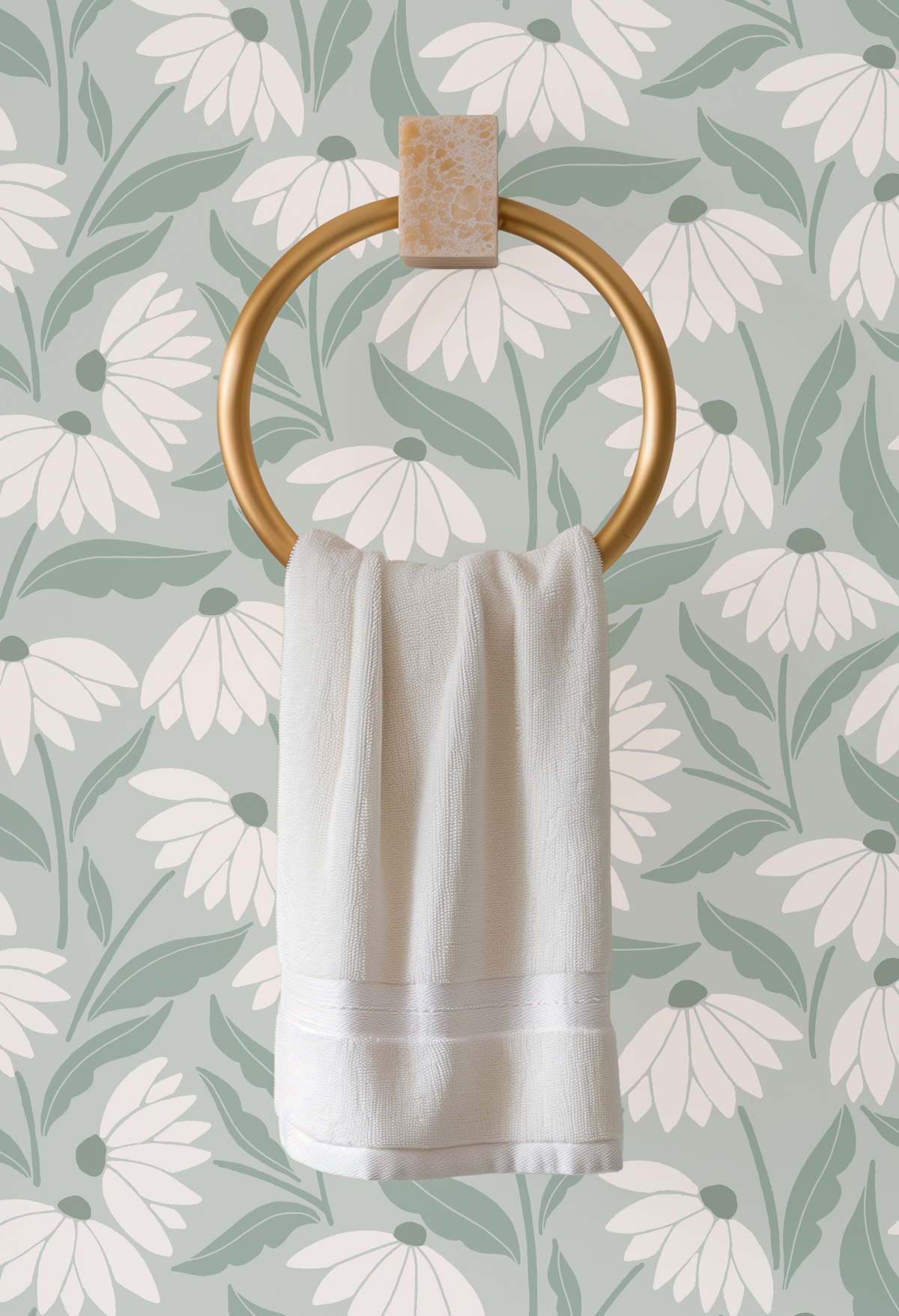 Daisy Patch - Green