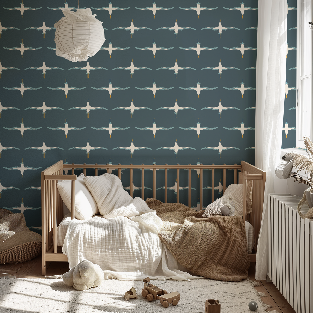 Coastal Birds - Slate Blue
