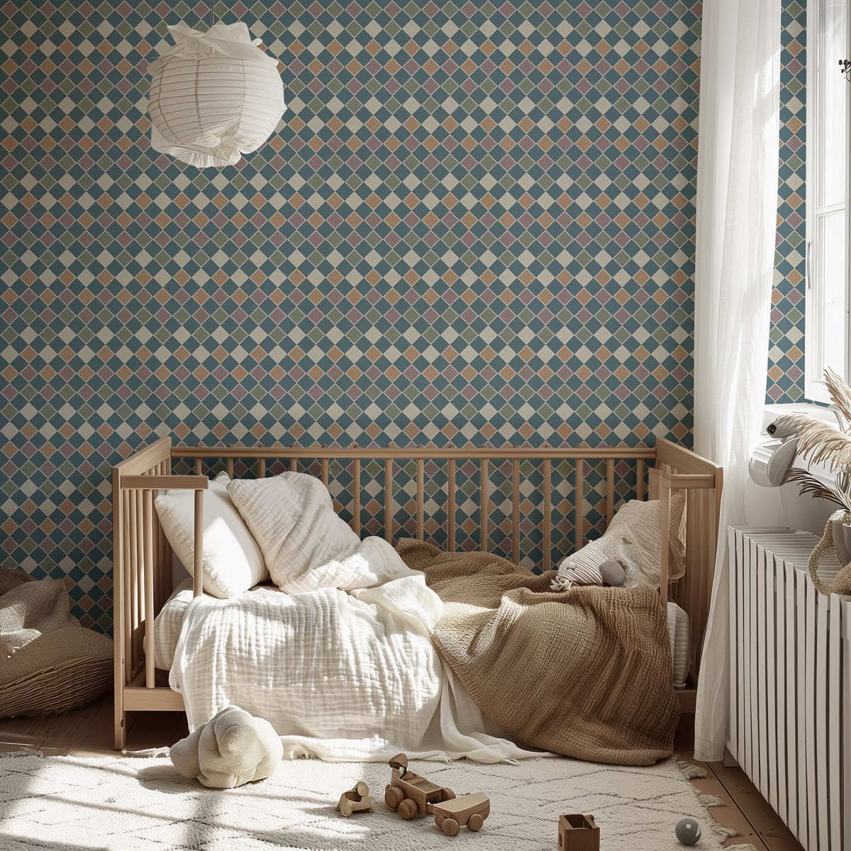 Diamond Checkers Small