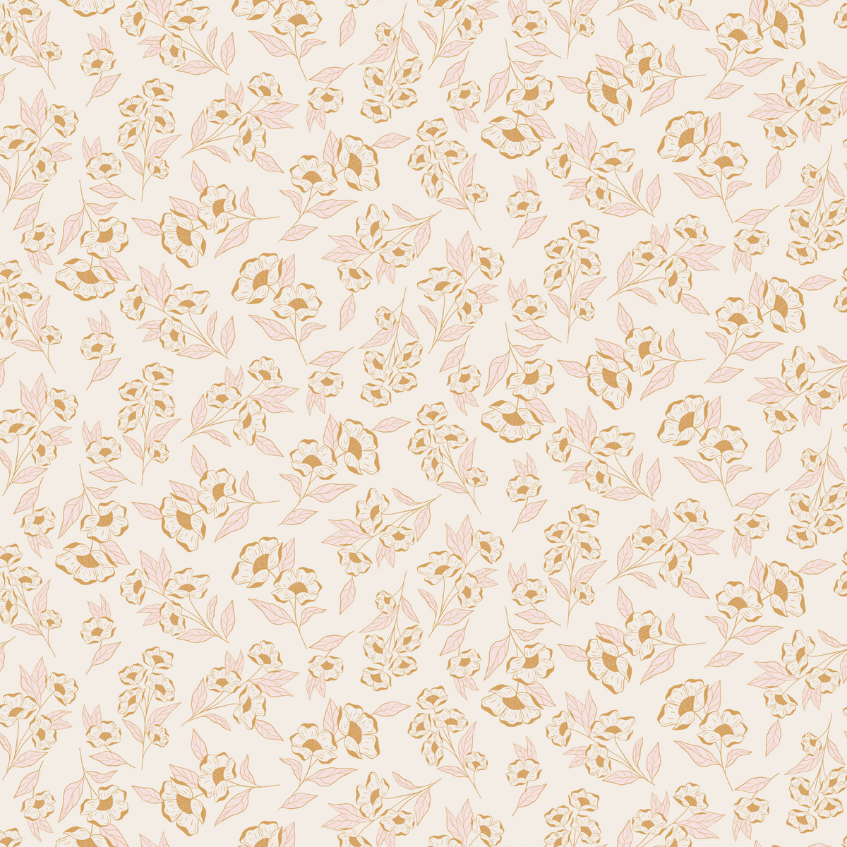 Ditsy Floral - Pink