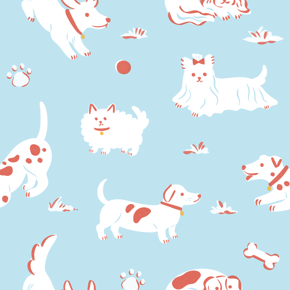 Dog Park - Light Blue