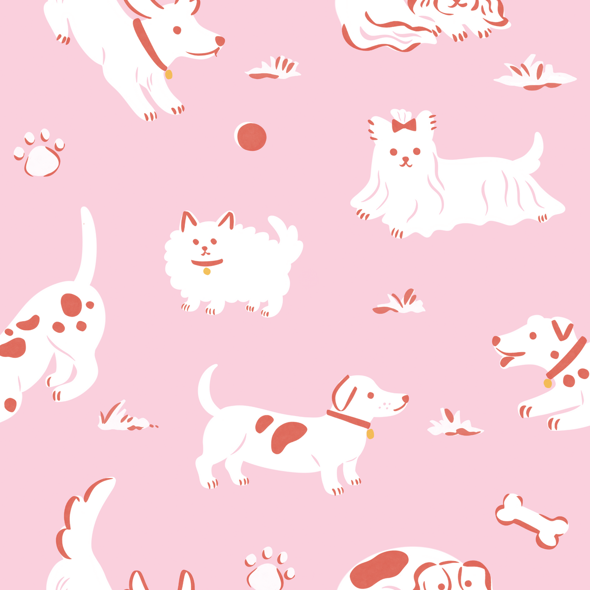 Dog Park - Pink
