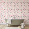 Emma Wallpaper in Pink X Quirky Paisley Designs