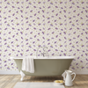 Emma Wallpaper in Purple X Quirky Paisley Designs