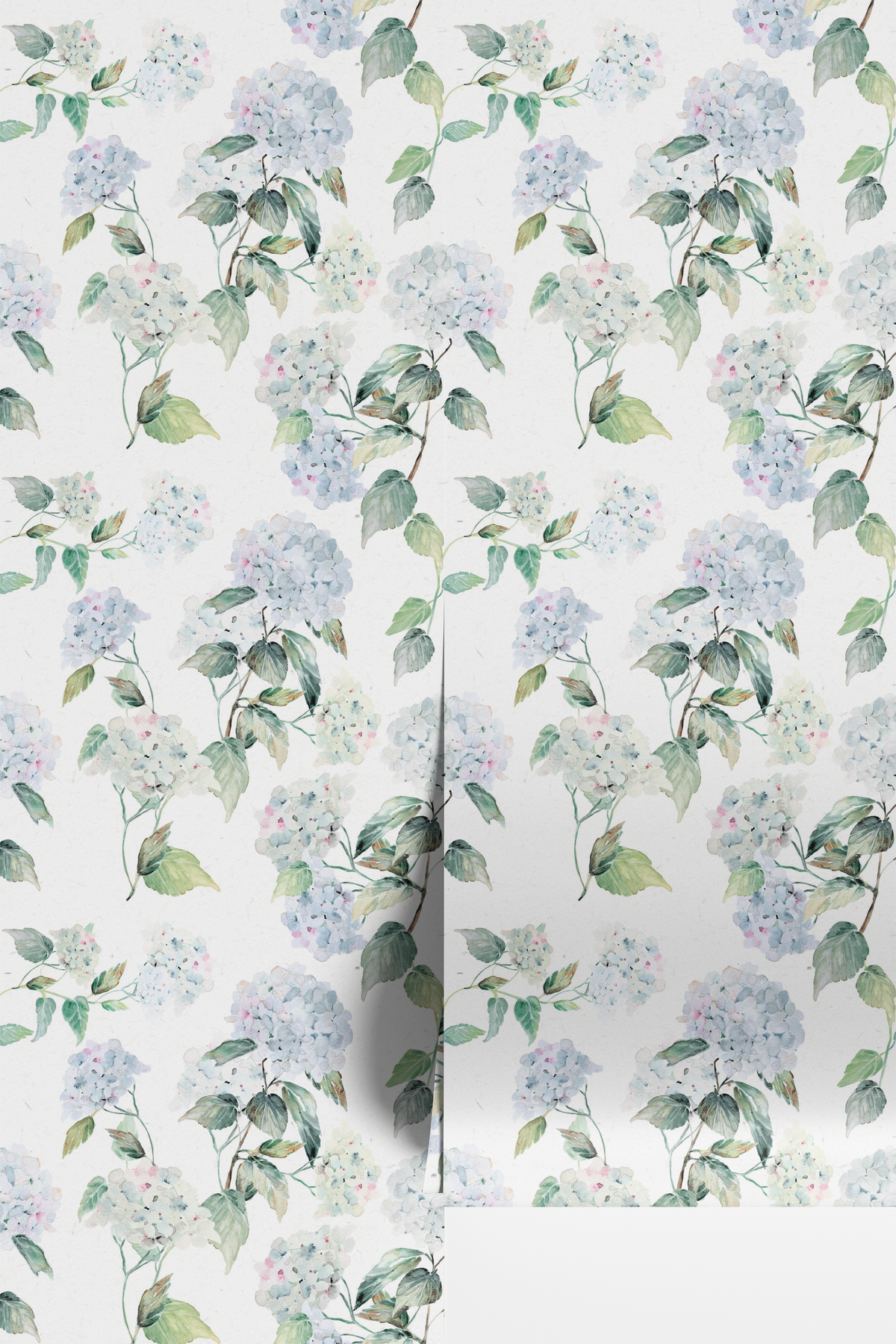 Vintage Hydrangeas- Blue