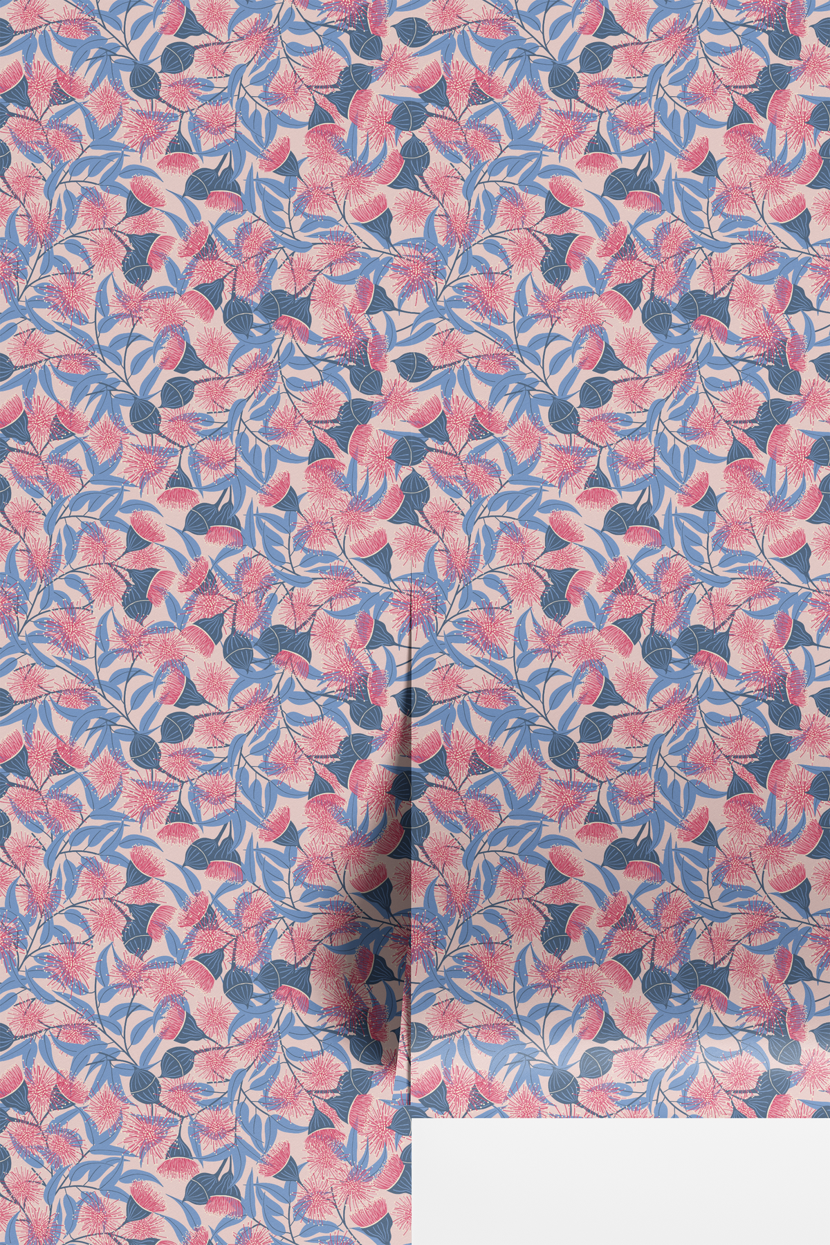 Eucalyptus Flowers And Leaves - Pink