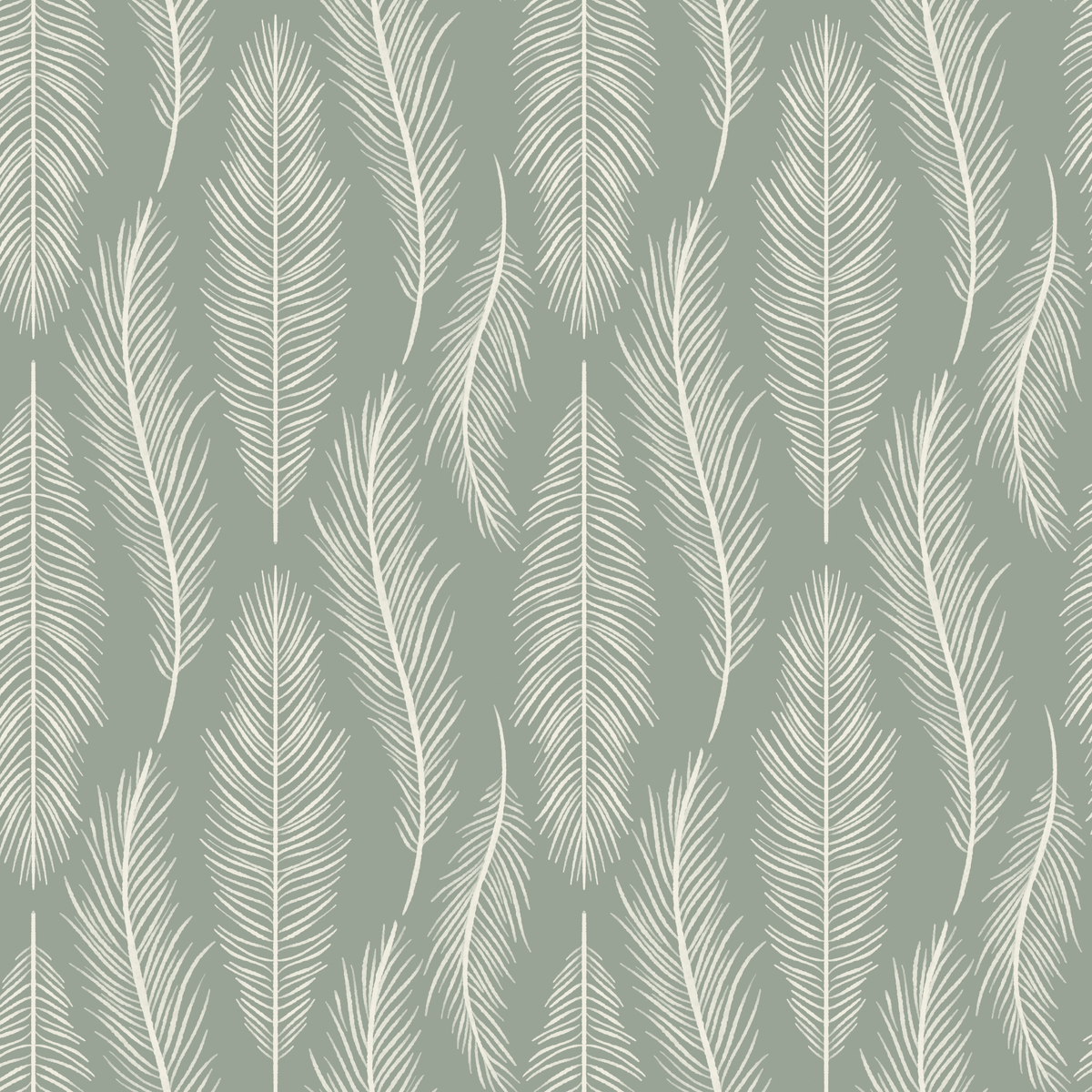 Feather Wisps - Green