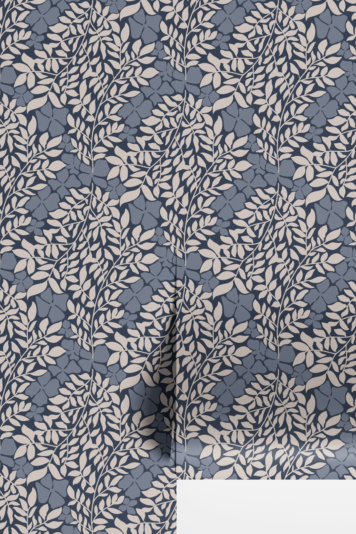 Modern Flourish - Blue