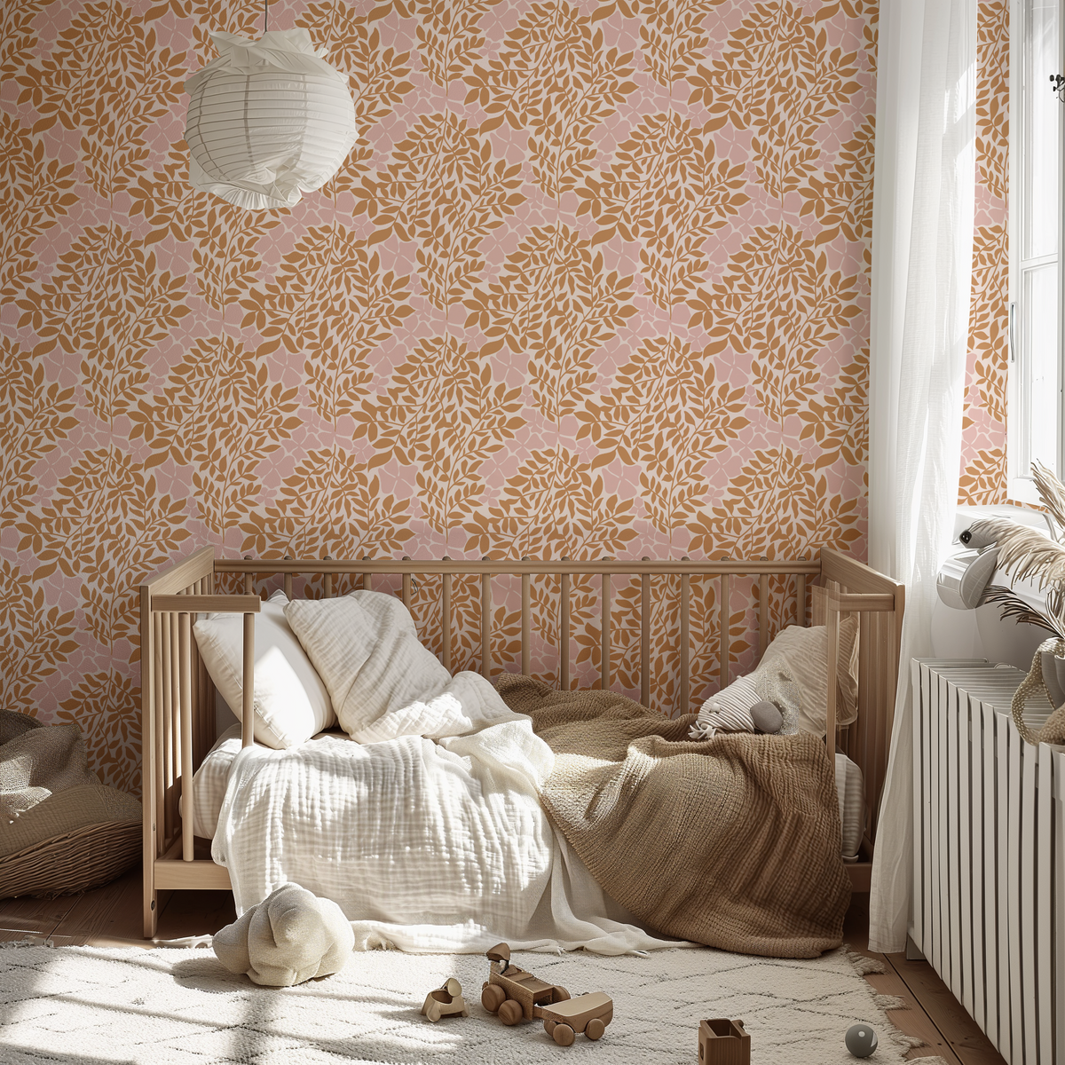 Modern Flourish - Orange