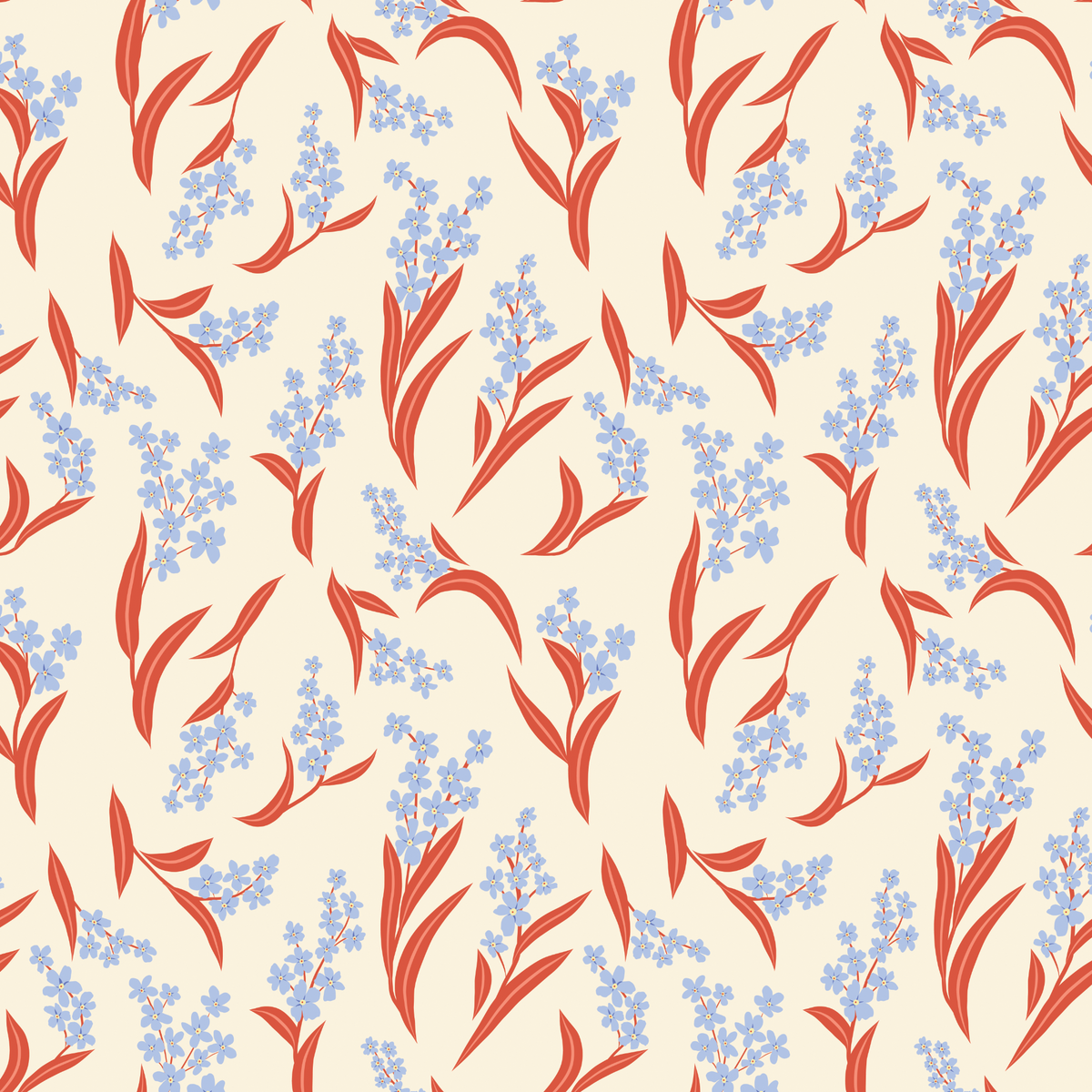 Forget Me Not - Vintage Prairie