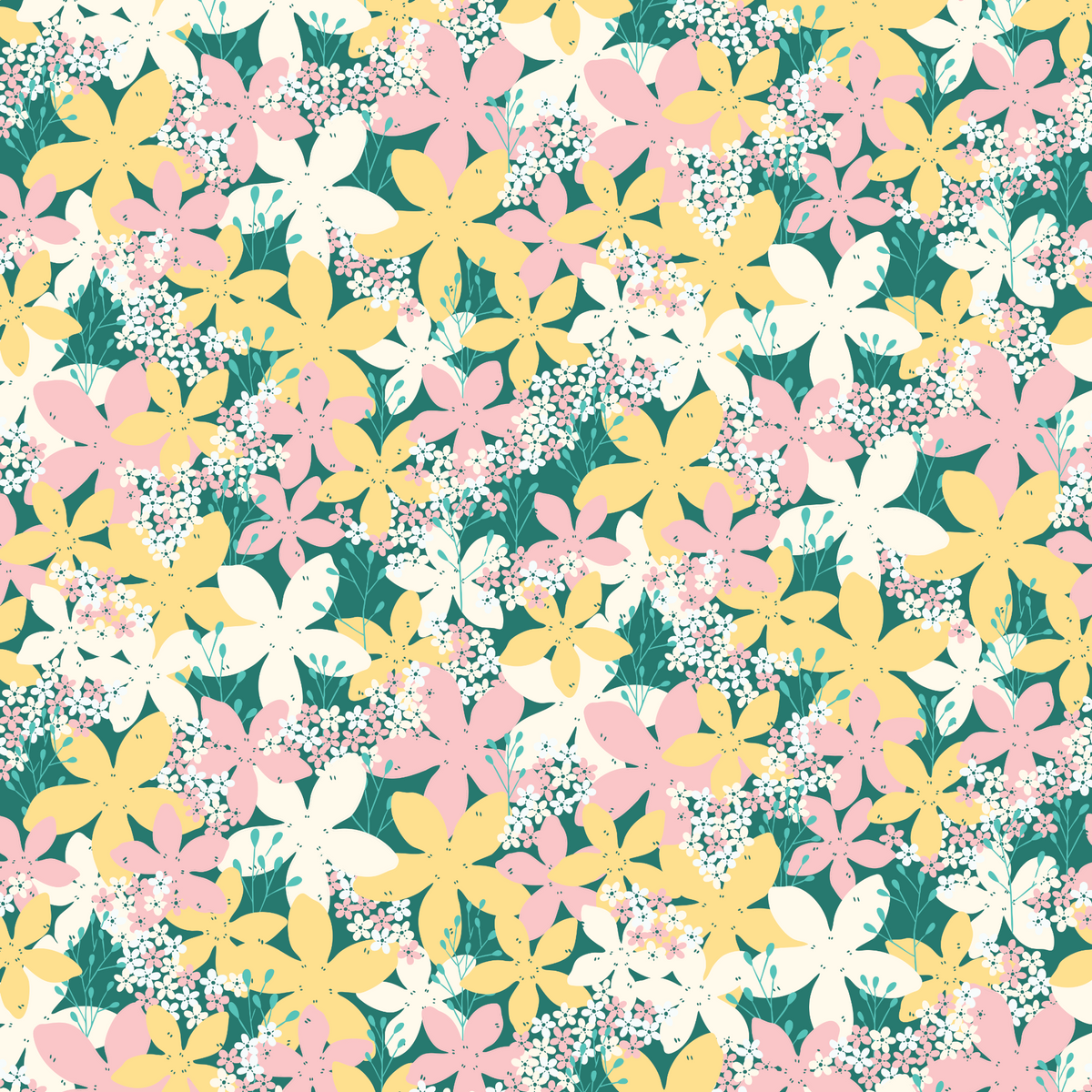 Flower Meadow - Yellow