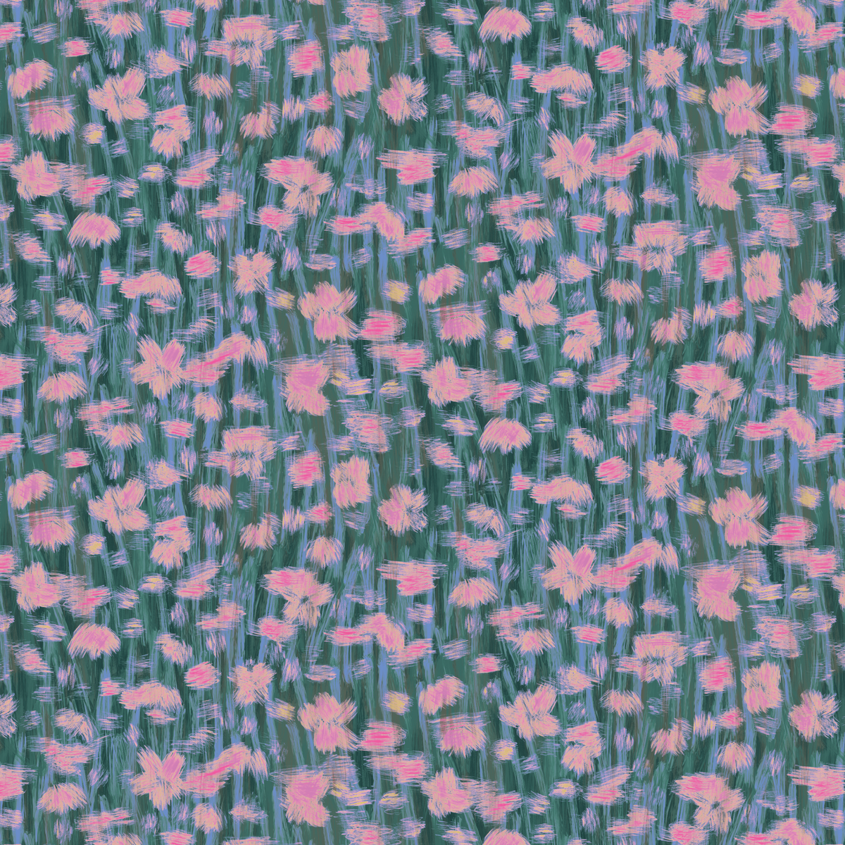 Flowing in the Wind - Blue/Pink